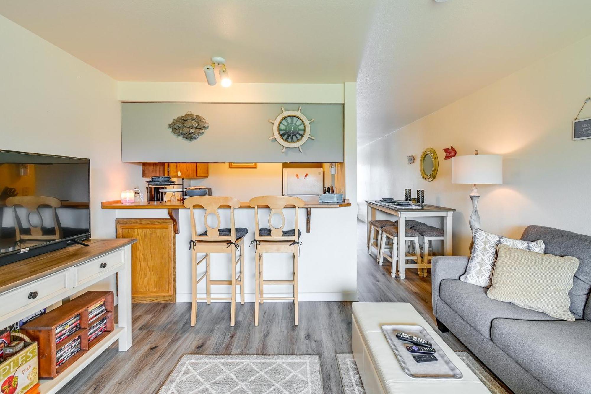 Ocean Shores Condo With Balcony Less Than 1 Mi To Beach! Екстериор снимка