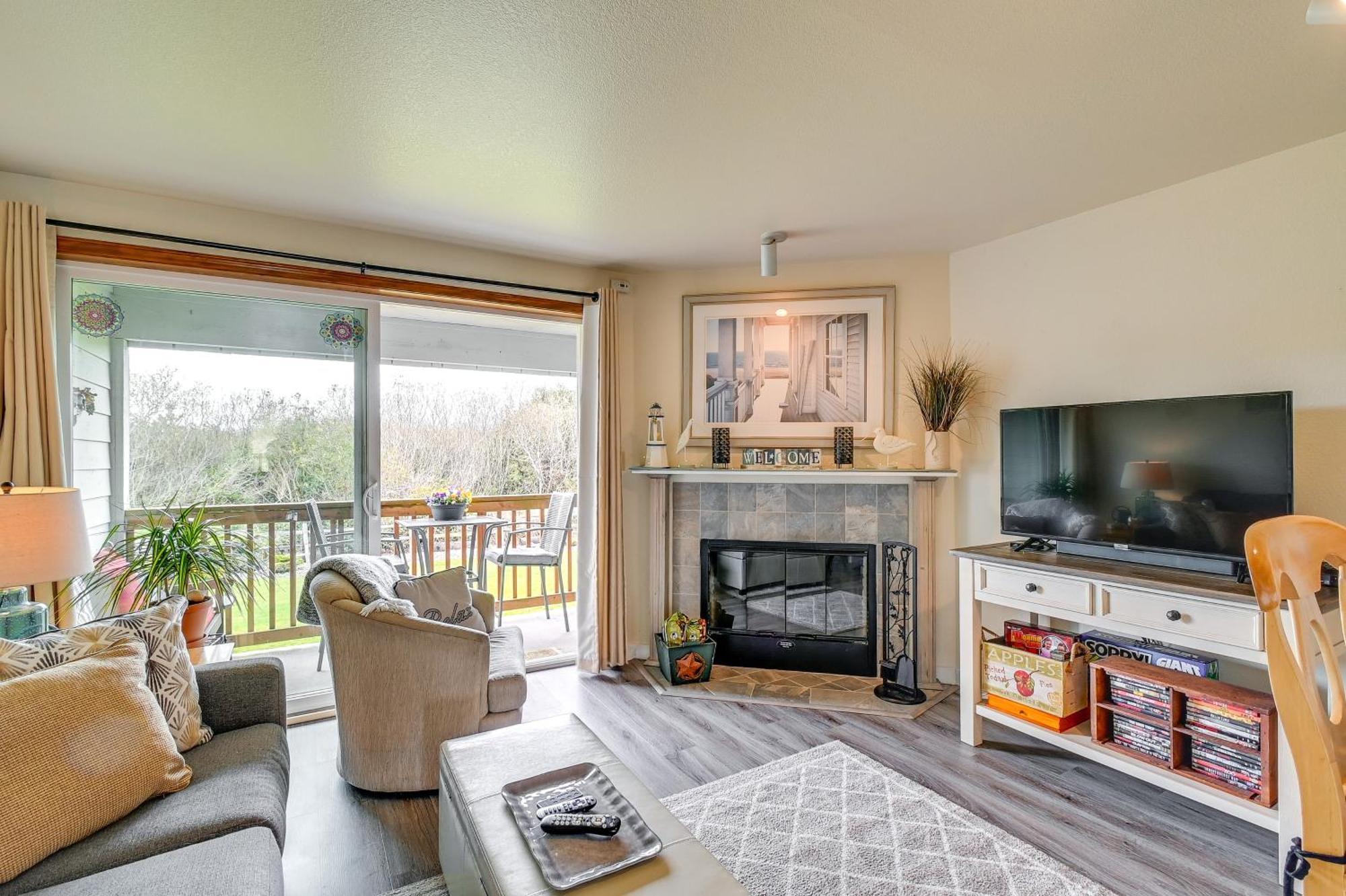 Ocean Shores Condo With Balcony Less Than 1 Mi To Beach! Екстериор снимка